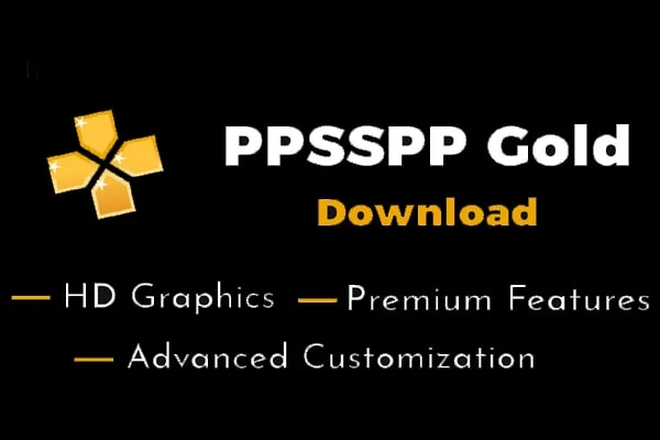 key features of ppsspp gold apk